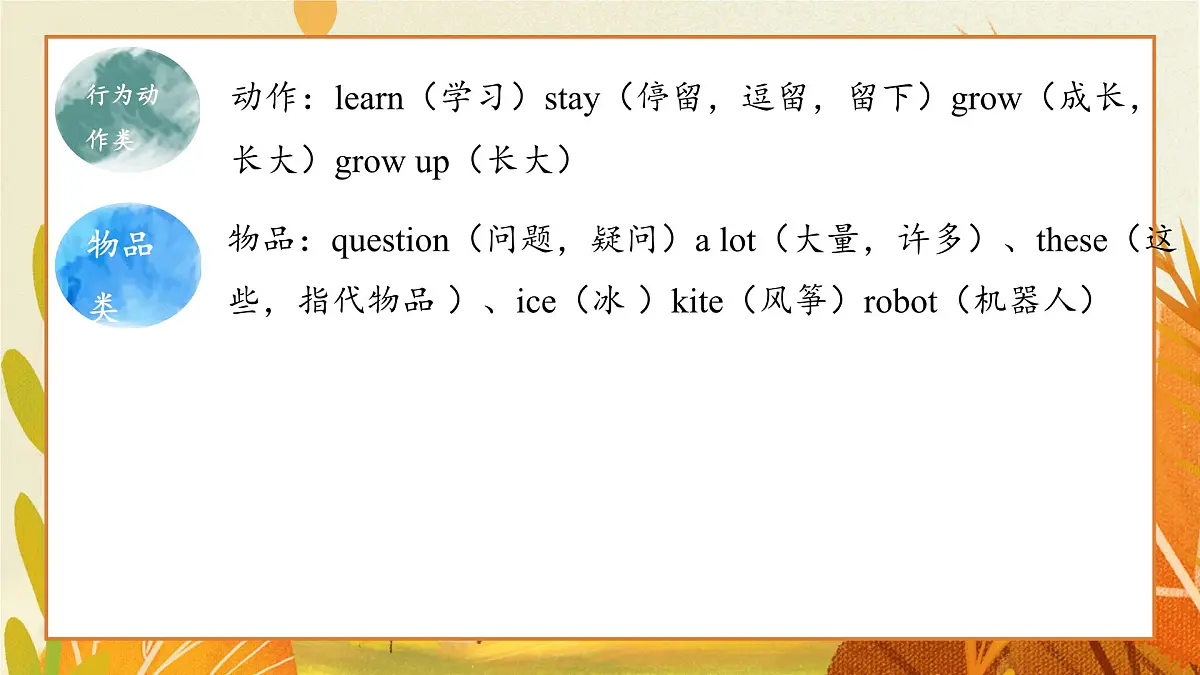 外研(孙有中2024)英语 三下 Unit 4 复习课件第7页