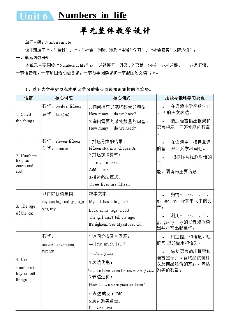 第1课时 A Let's talk & Count and say第1页
