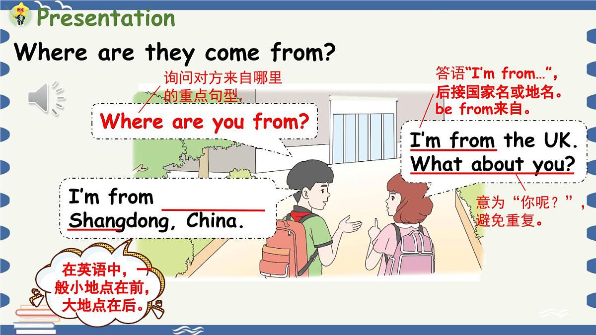 新人教三(下)Unit 1 Part A 第1课时 Let's talk & Do a survey第8页