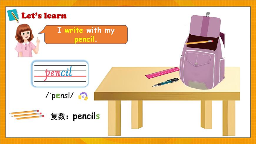 趣味精美公開課---新版PEP小學(xué)英語三年級下冊《U3 Learning better A  Let's learn》 (含課件+音視頻素材)第8頁