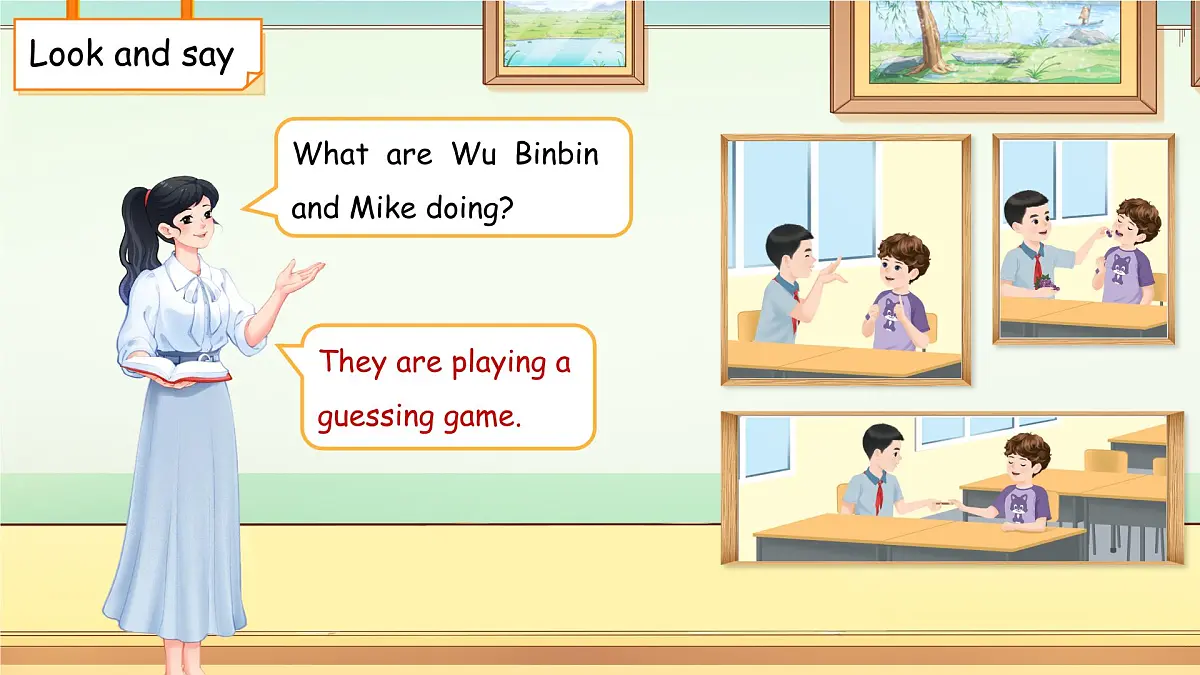 Unit 3 Learning better Part B Let's talk 课件 英语人教PEP版(2024)三年级下册第5页