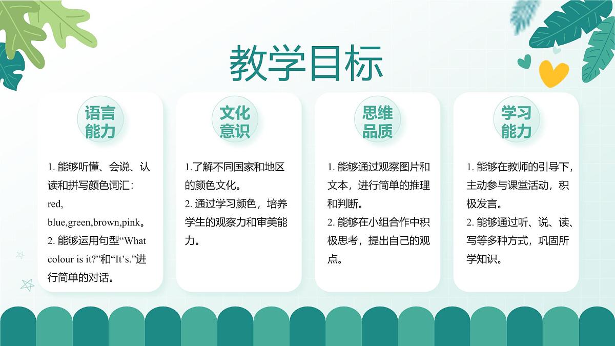 人教版精通小学英语三年级下册Unit 6 Colours-Lesson 1精品课件第2页