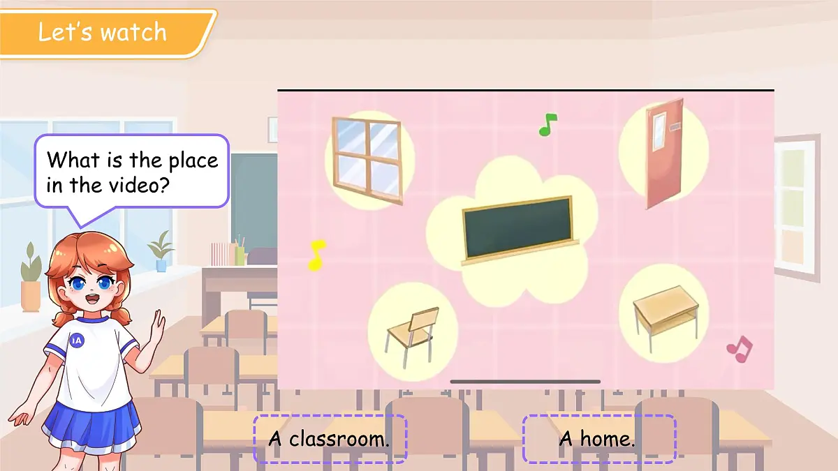 Unit 1 My classroom Lesson 3 课件 英语人教精通版(2024)三年级下册第3页