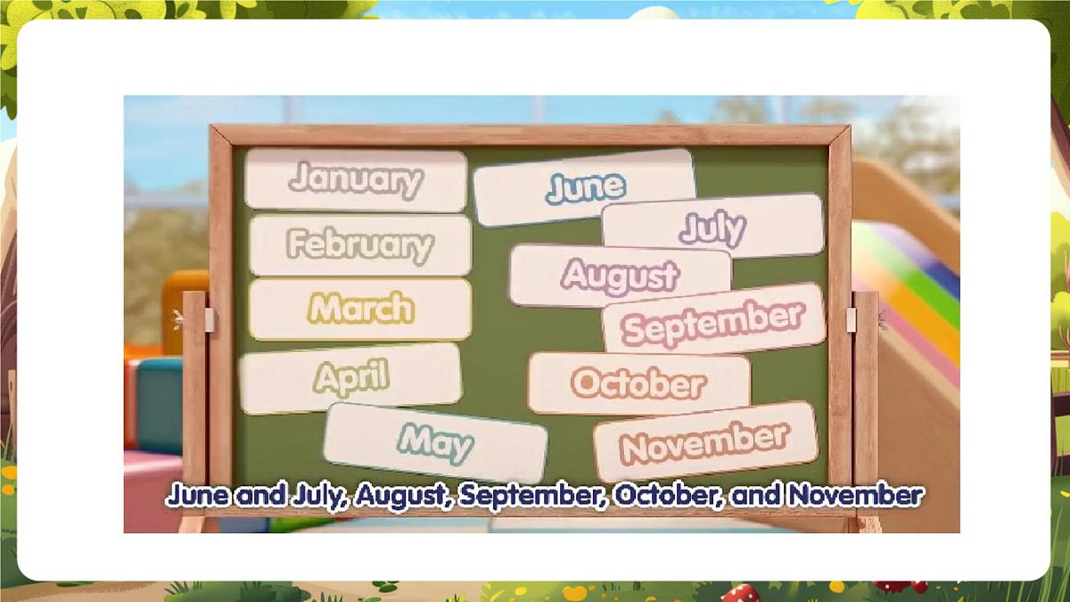 【精优公开课】Unit 3 My school calendar PB Let's talk 课件第4页