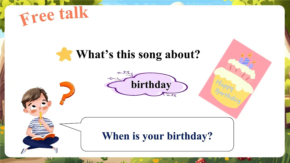 【精优公开课】Unit 4 When is the art show PB Let's talk 课件第5页