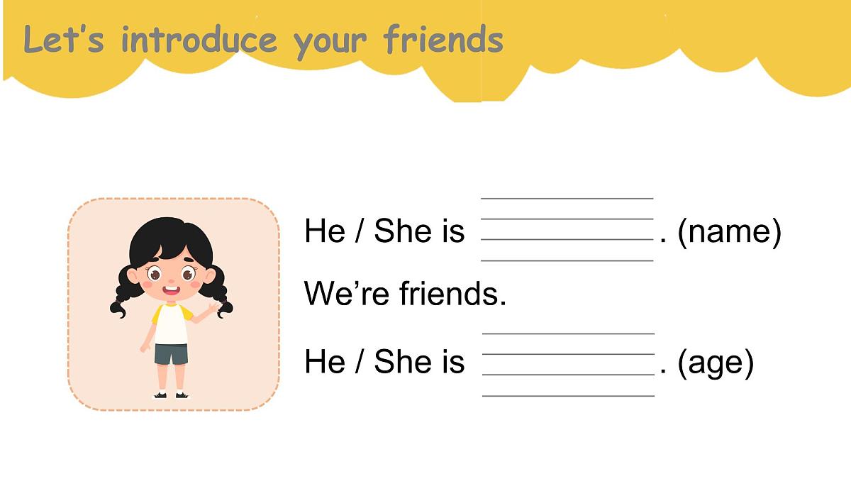 unit 1 Let's be friends-part3 ppt第5页