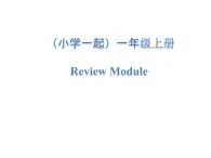 Review Module（課件）外研版（一起）英語一年級上冊