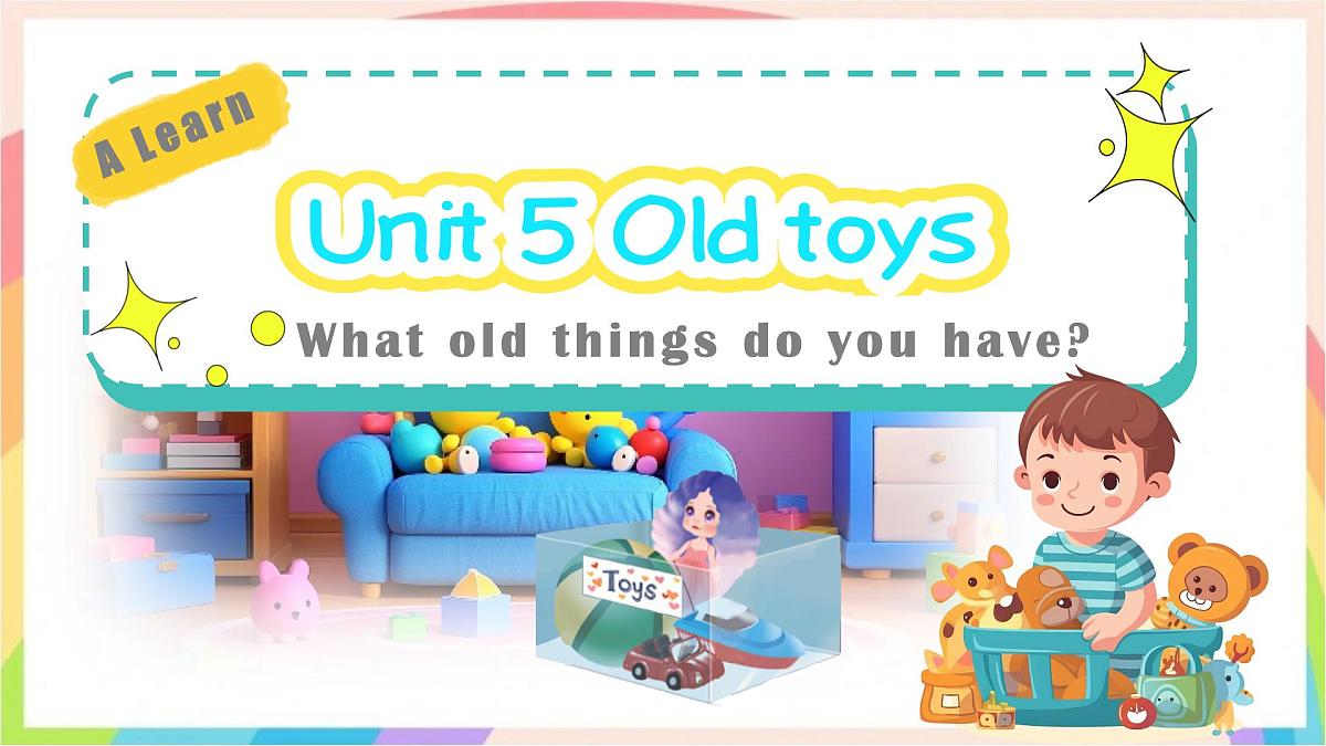 Unit5 Old toys A let's learn 课件 三年级英语下册 人教版PEP版第1页