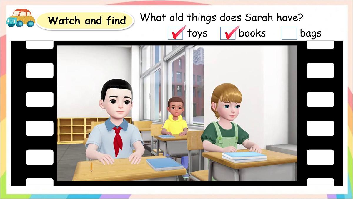 Unit5 Old toys A let's learn 课件 三年级英语下册 人教版PEP版第8页