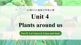 人教版三年級上冊 Unit 4 課時 5 Part B Let's learn & Listen and chant  精品課件（包含音頻，視頻）