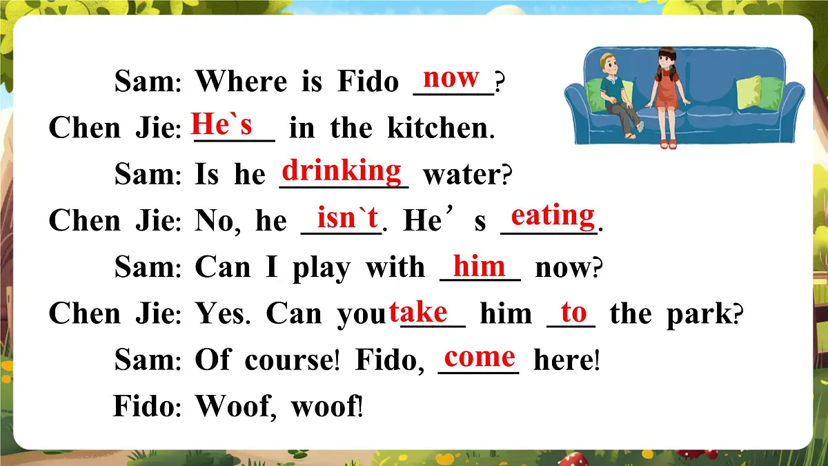 【精优公开课】Unit 5 Whose dog is this PB Let's learn 课件第5页