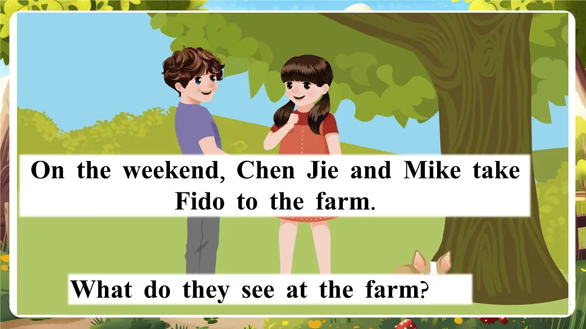 【精优公开课】Unit 5 Whose dog is this PB Let's learn 课件第6页
