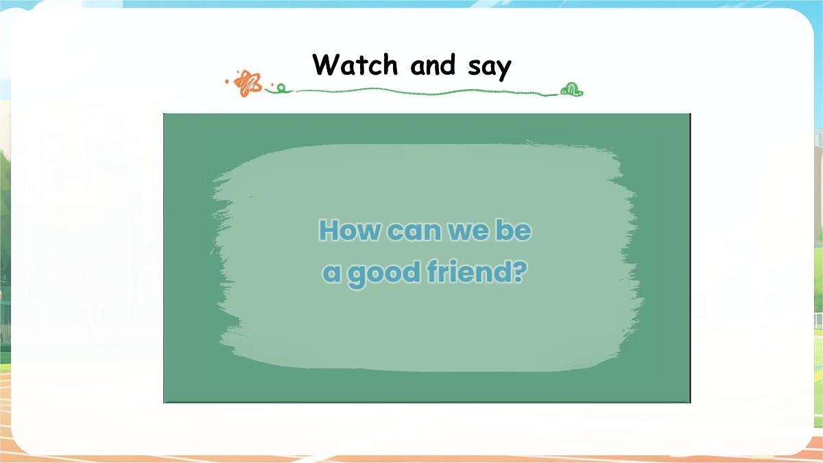 人教版PEP(2024)英语三年级上册 Unit 1 Making friends Part B(1)Let’s talk ~ Look and match(课件)第5页