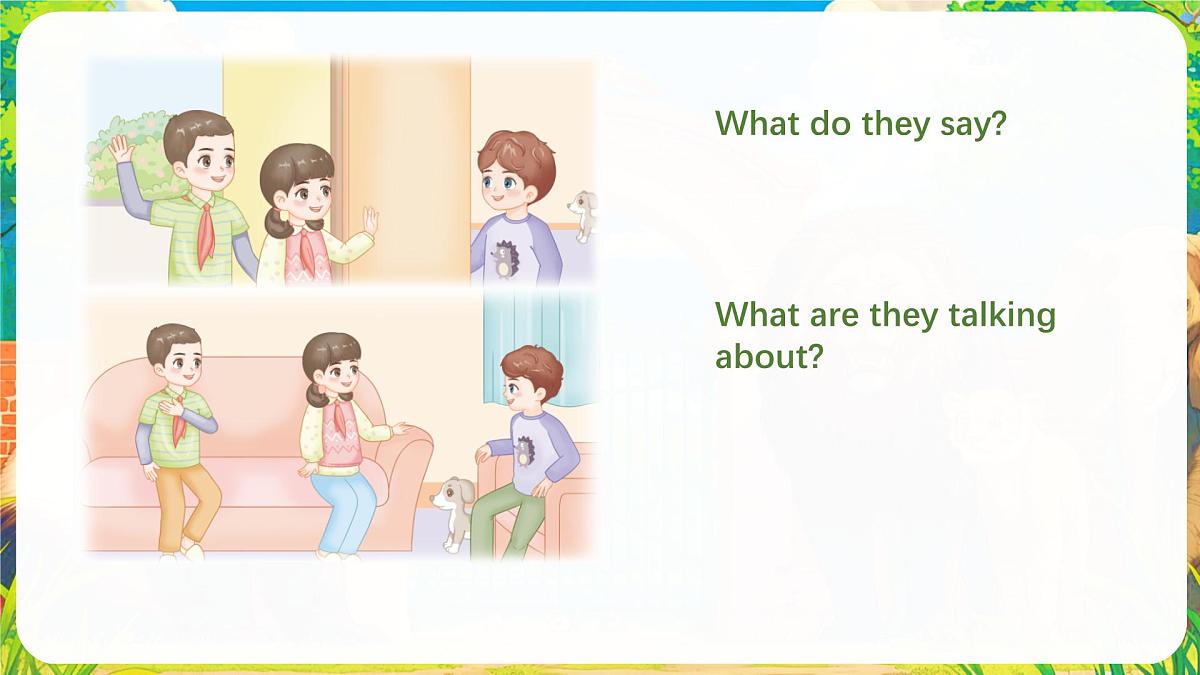 人教版PEP(2024)英语三年级上册 Unit 3 Amazing animals Part A(1)Let's talk~Do a survey(课件)第7页