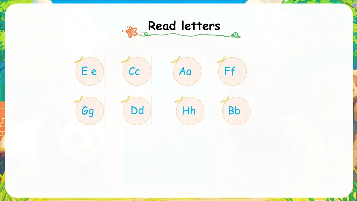 人教版PEP(2024)英语三年级上册 Unit 3 Amazing animals Part A (3) Letters and sounds(课件)第3页