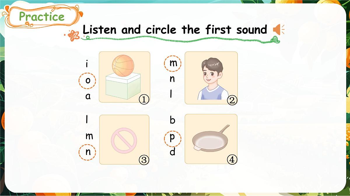 人教版PEP(2024)英语三年级上册 Unit 4 Plants around us Part A (3) Letters and sounds(课件)第8页