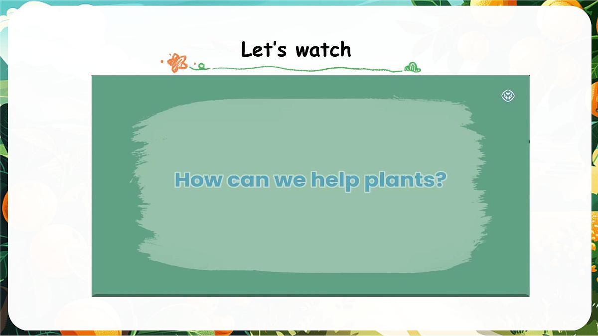 人教版PEP(2024)英语三年级上册 Unit 4 Plants around us Part B(1)Let’s talk ~ Look and discuss(课件)第6页