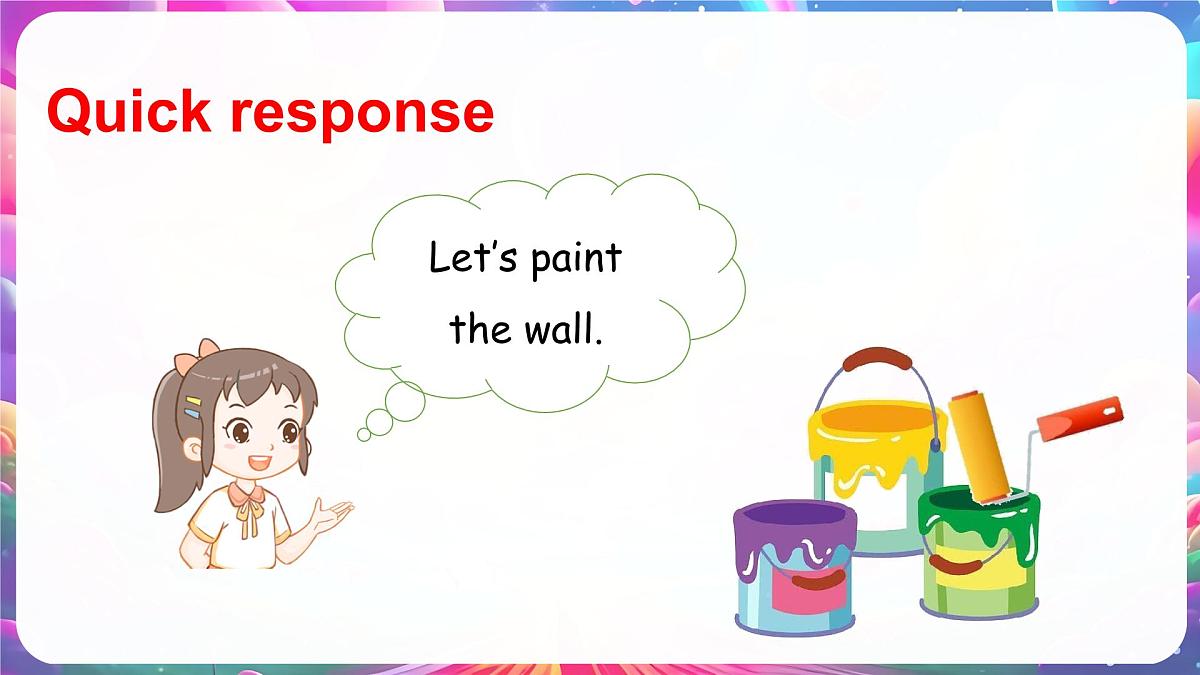 人教版PEP(2024)英语三年级上册 Unit 5 The colourful world Part B(1)Let’s talk ~ Draw and say(课件)第3页