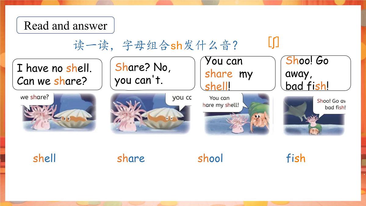 人教PEP版(2024)英语四年级上册 Unit 2 My friends Part A (3) Let's spell(课件)第6页