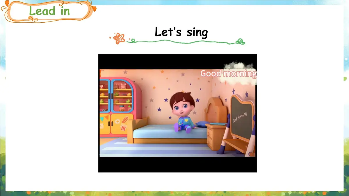 冀教版(三起)(2024)英语三年级上册 Unit 1 Hello Lesson 3 Good morning(课件)第2页