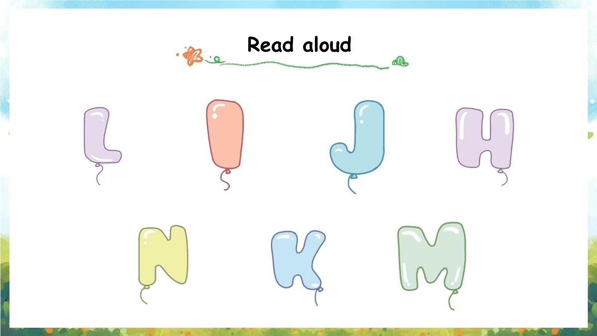 冀教版(三起)(2024)英语三年级上册 Unit 2 My school Lesson 4 Fun with letters(课件)第3页