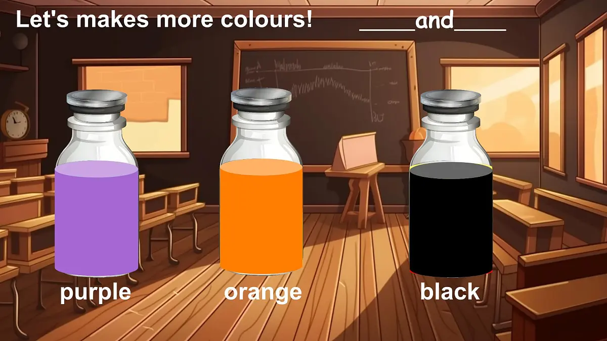 小学英语人教精通版(2024)三年级下册Unit 6 Colours Lesson 1 课件第7页