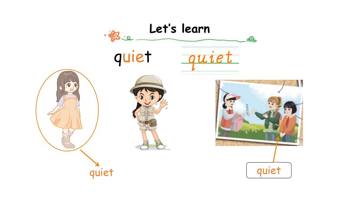 Unit 2 Part A (2) Let's learn ~Listen and chant (课件)2025-2026学年人教版四年级英语上册第8页