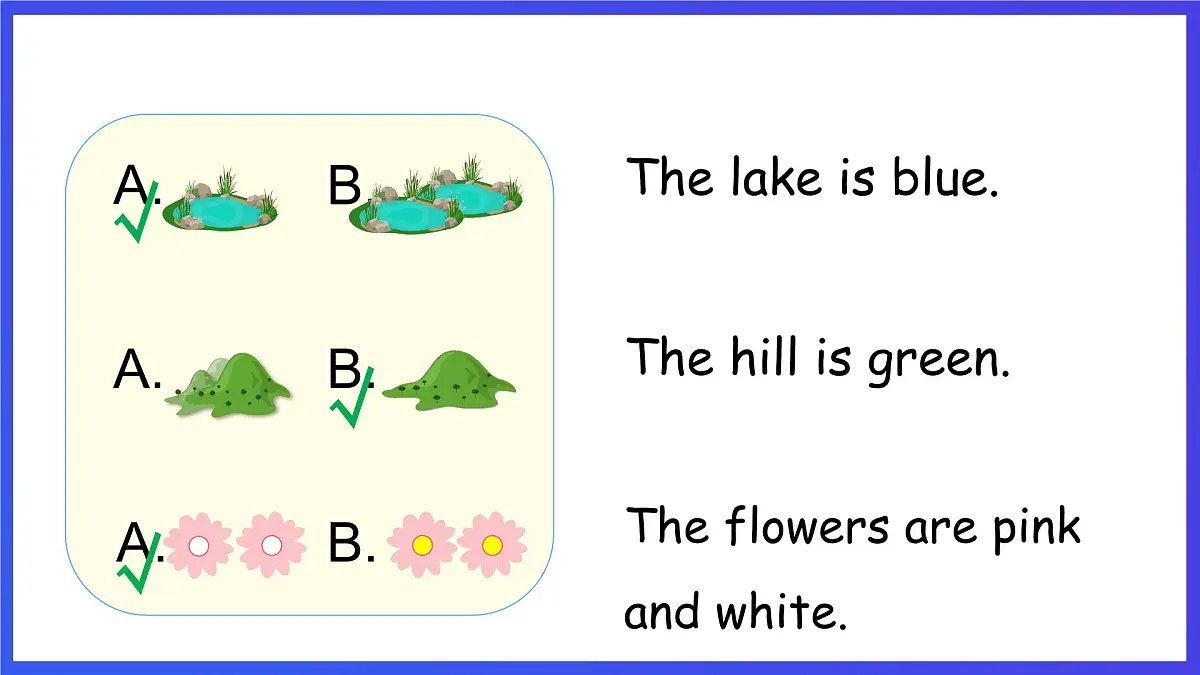 人教PEP版(2024)英语二年级下册Unit 4《Let's design a park》lesson 2 课件第8页
