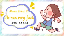 Module 6 Unit 2 He can run fast課件