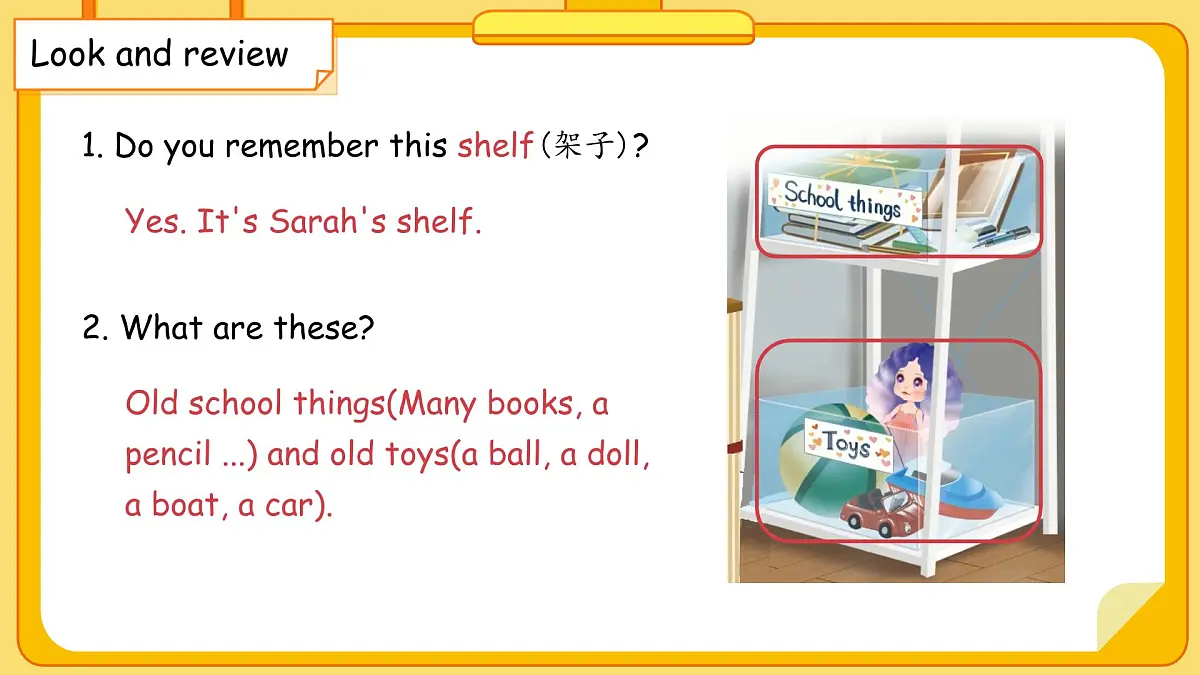 Unit 5 Old toys Part B Let's talk 课件 英语人教PEP版(2024)三年级下册第6页