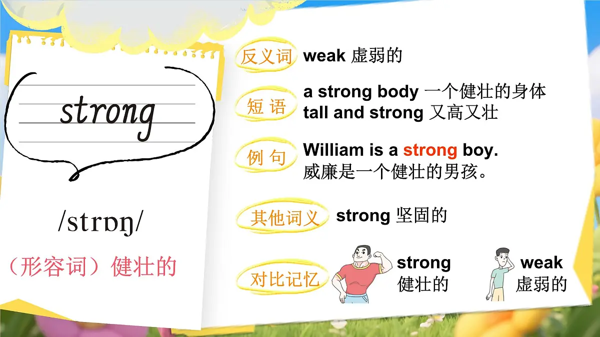 Unit 4 Look at the elephant单词讲解(课件)2025-2026学年湘少版四年级英语上册第5页