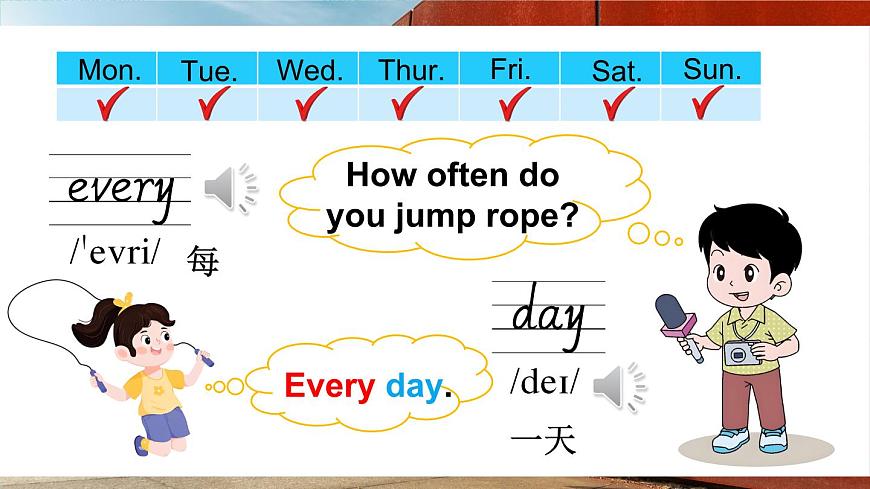 Unit 1 Sports Lesson 2(課件）2025-2026學(xué)年度人教精通版英語三年級上冊第6頁