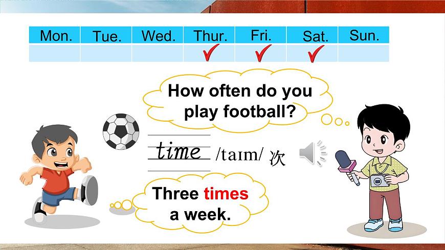 Unit 1 Sports Lesson 2(課件）2025-2026學(xué)年度人教精通版英語三年級上冊第8頁