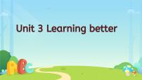 小学英语人教版PEP（2024）三年级下册（2024）Unit 3 Learning better教课内容ppt课件