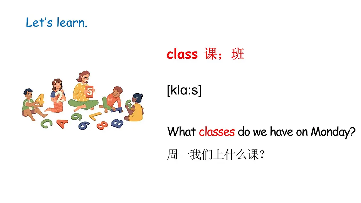 冀教版四上Unit 1 Lesson 2第7页