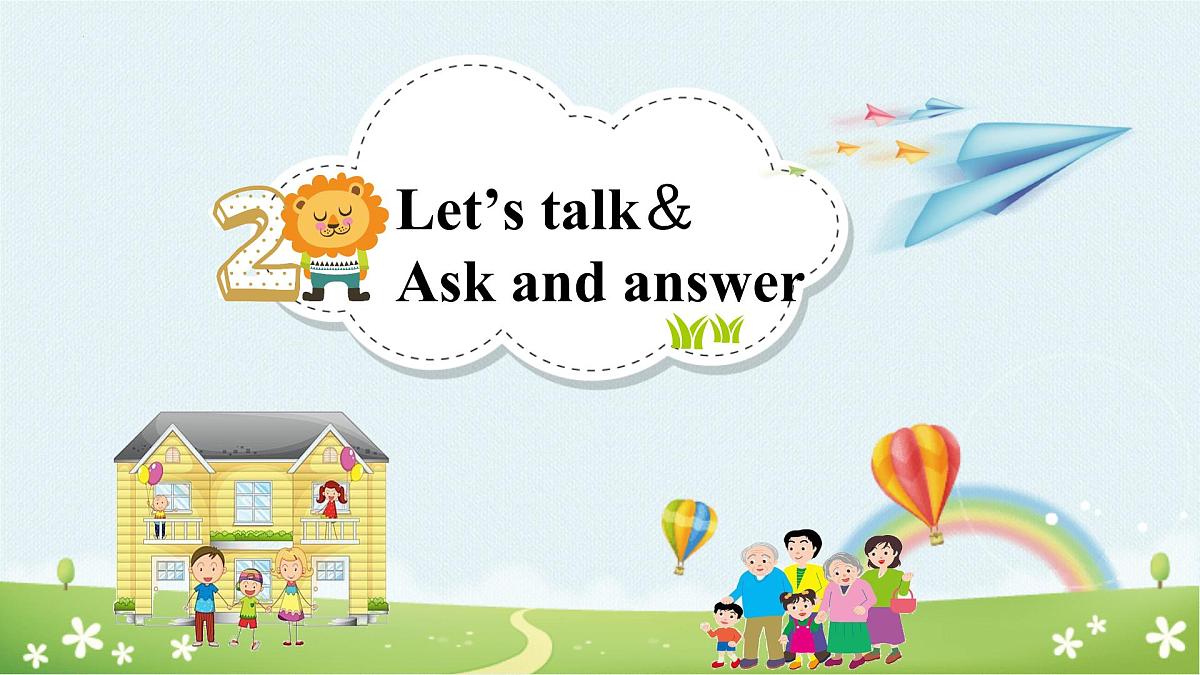 Unit2 第4课时 Part B Let’s talk&Ask and Answer(教学课件)第6页