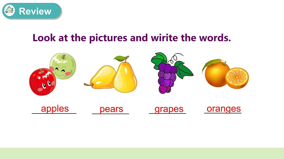 Unit4 第5课时 Part B Let’s learn& Listen and chant(教学课件)第6页