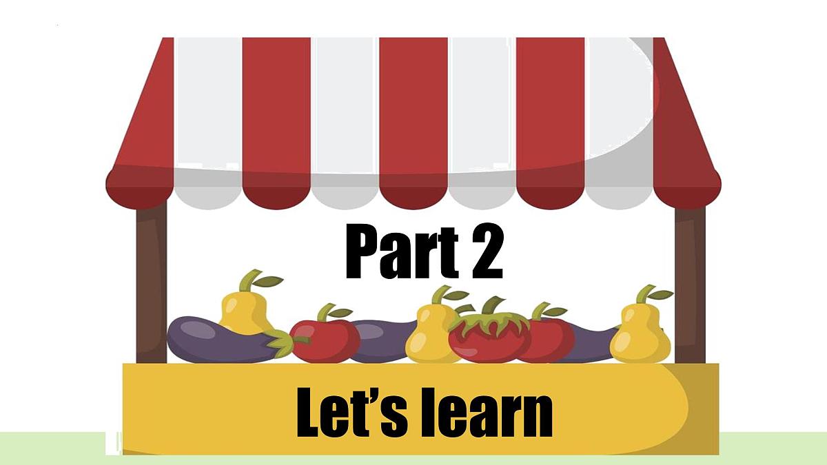 Unit4 第5课时 Part B Let’s learn& Listen and chant(教学课件)第7页