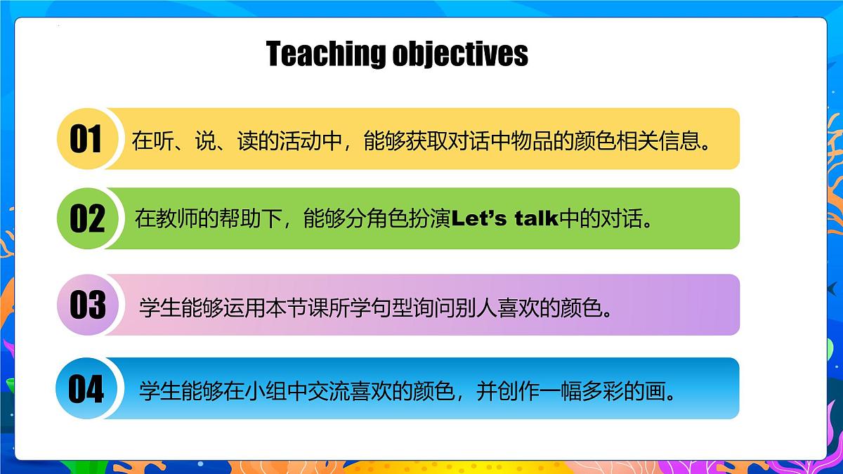 Unit 5 第4课时(教学课件)Part B Let's talk&Draw and say第2页