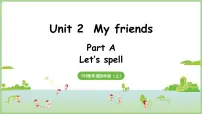 小学人教版PEP（2024）Unit 2 My friendsPart A多媒体教学ppt课件