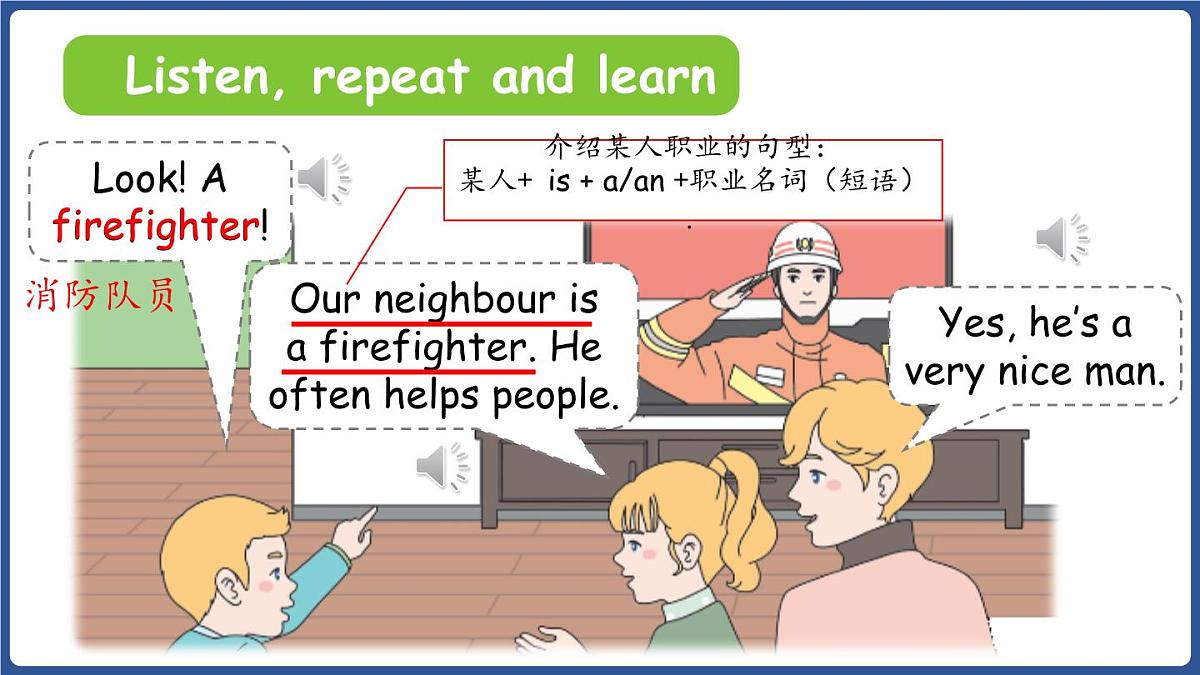 新人教四(上)Unit 4 Part A 第1课时 Let's talk&Share and say第5页