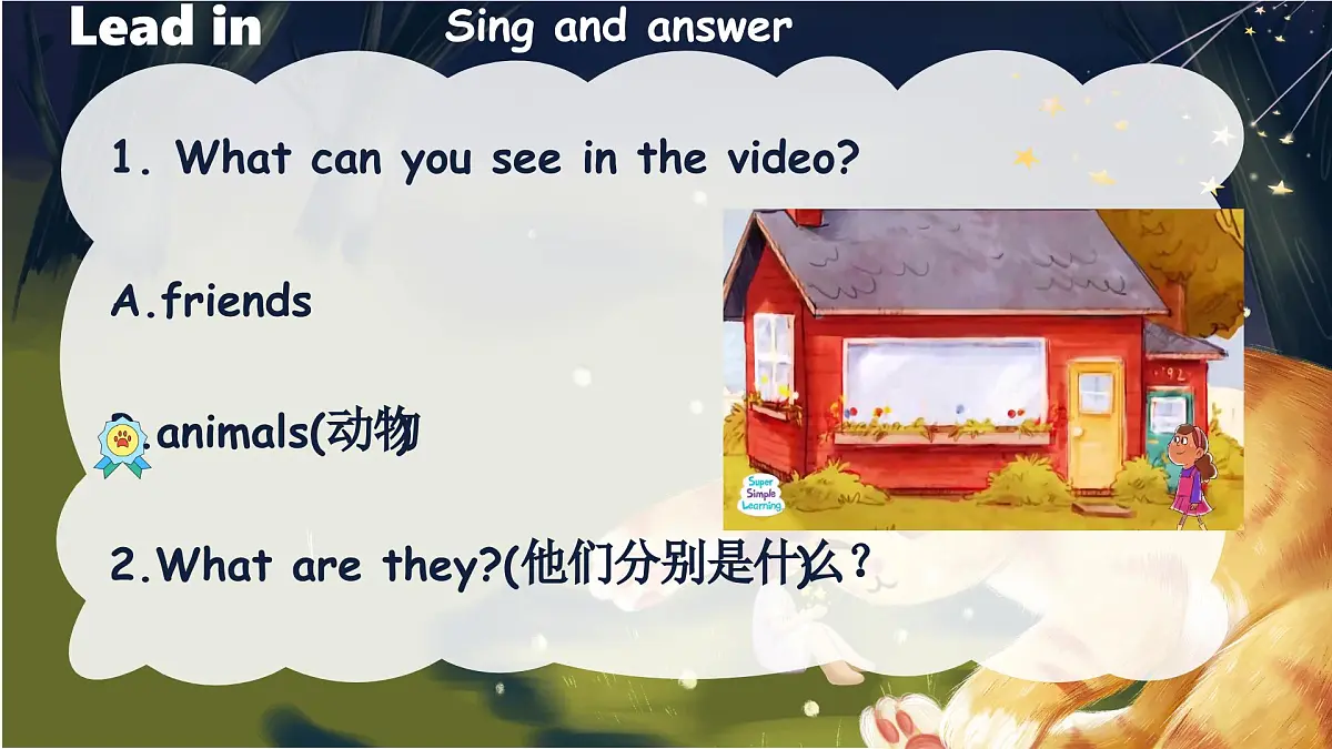 Unit3 第2课时 Part A Let's learn&Listen and do(教学课件第4页