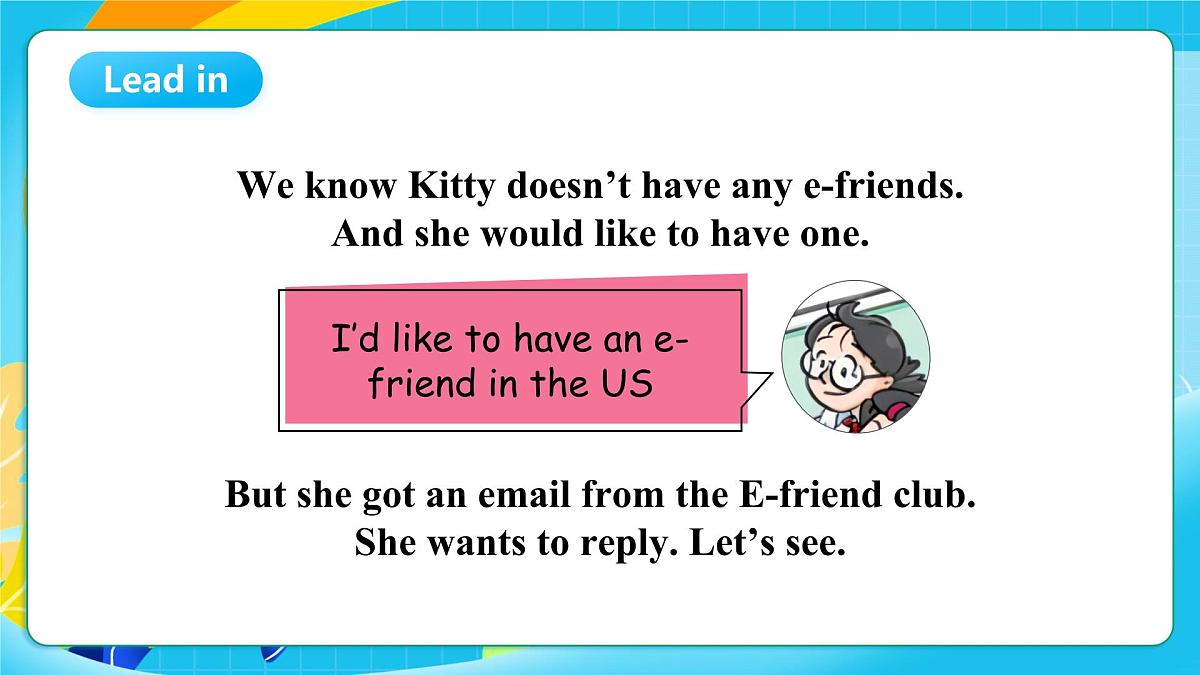 沪教牛津版(六三制一起)英语六上 Module 2 Unit 6《E-friends》第2课时 课件第5页