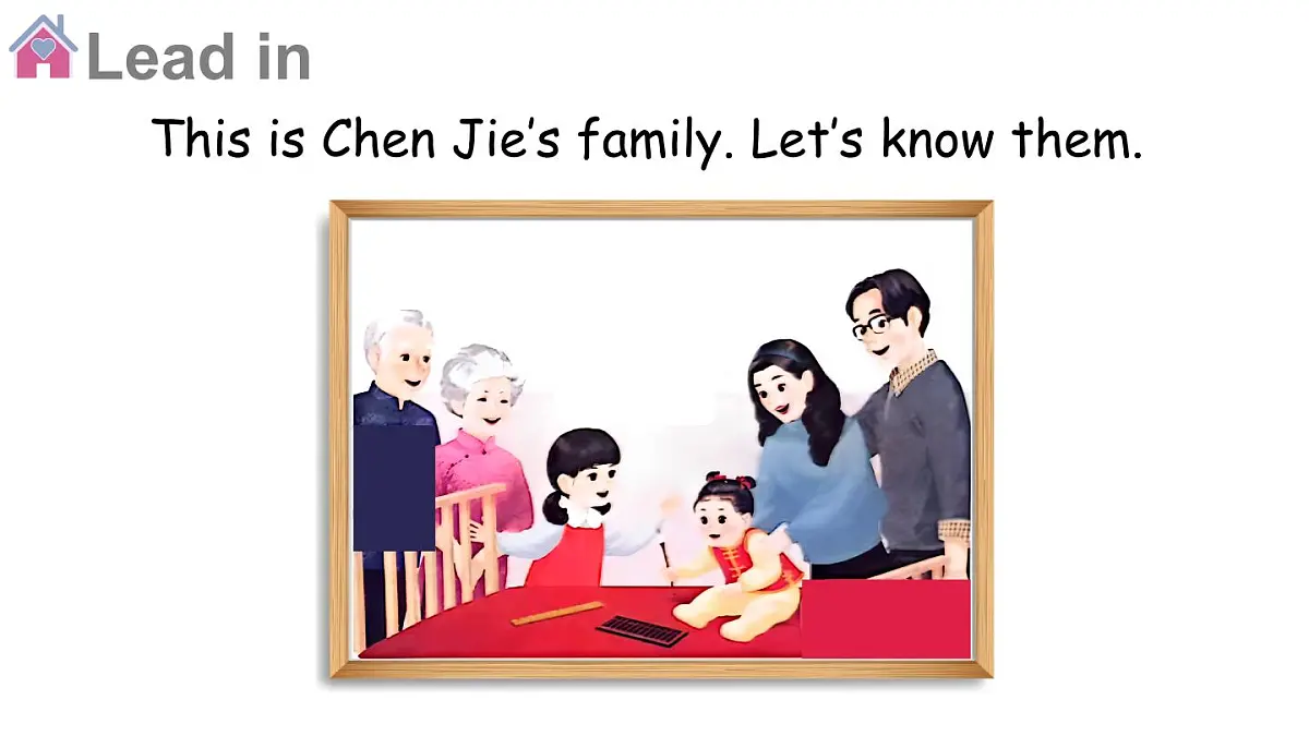 2025年 人教版PEP三年级英语上册Unit 2 Different families 第2课时 A Let's learn & Listen and do(课件)第2页