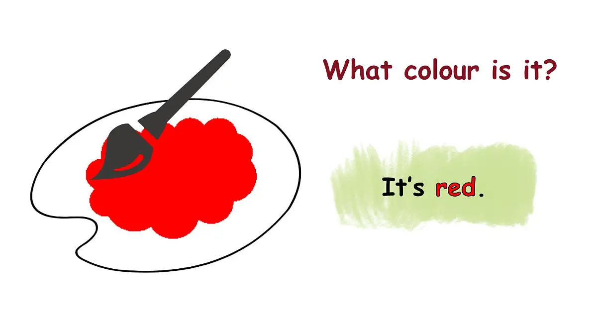 2025年 人教版PEP三年级英语上册Unit 5 The colourful world A Let's talk & Guess and check课件第6页