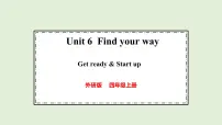 小学英语外研版（三起）2024四年级上册（2024）Unit 6 Find your way教案配套ppt课件