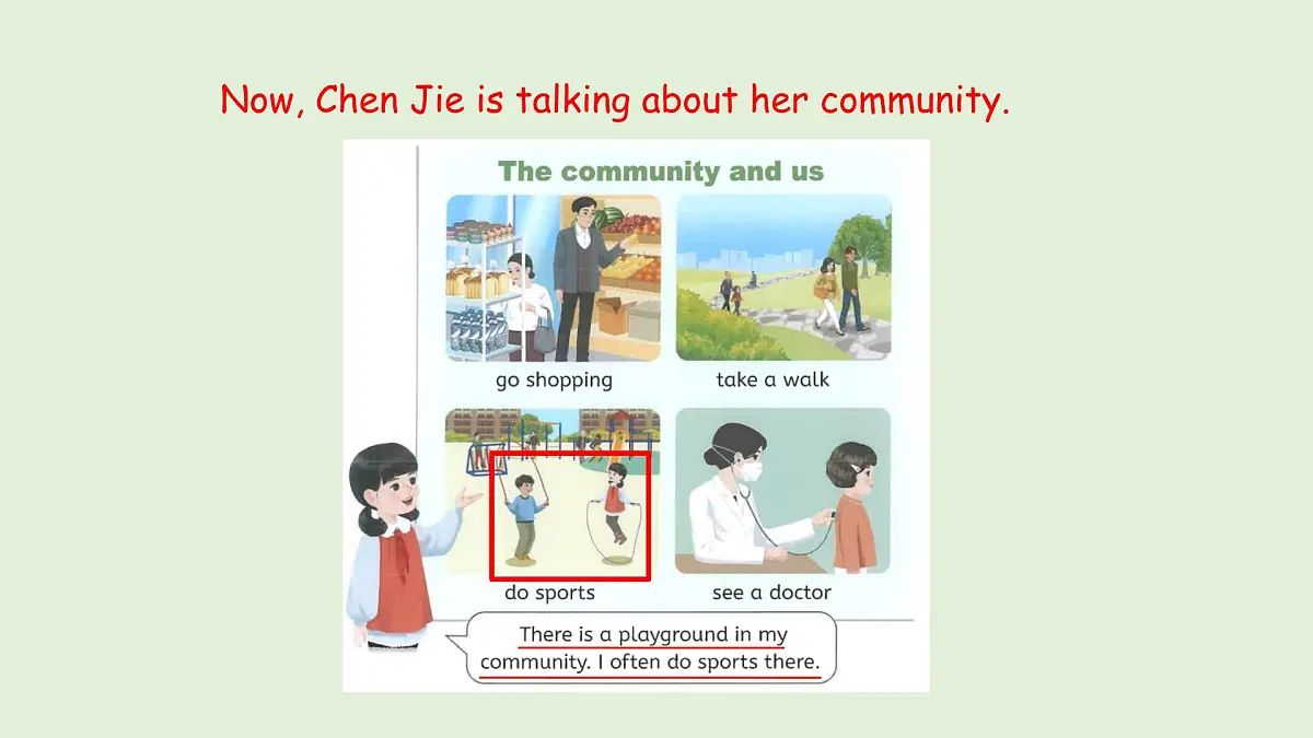 Unit 3 Places we live in B Let's learn & Listen and do(课件)2025-2026学年人教版四年级英语上册第3页