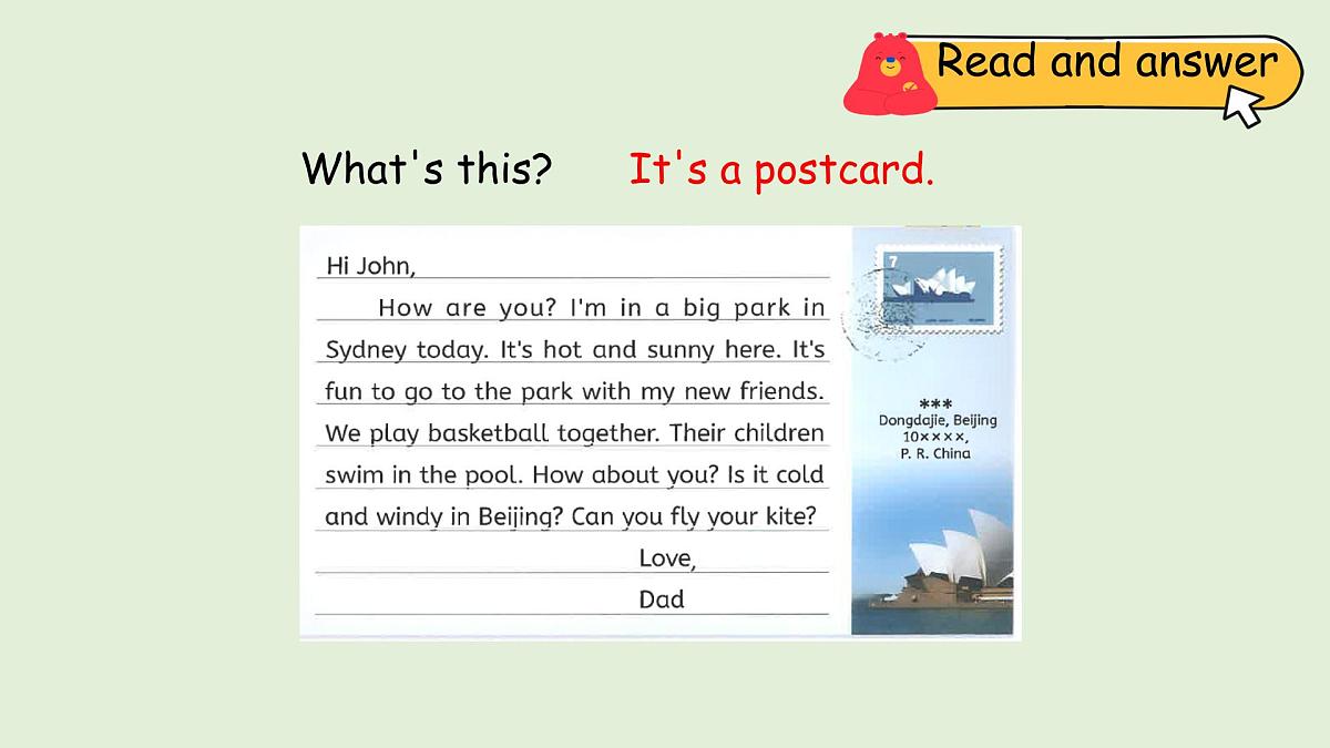 Unit 5 The Weather and us B Read and write(课件)2025-2026学年人教版四年级英语上册第4页