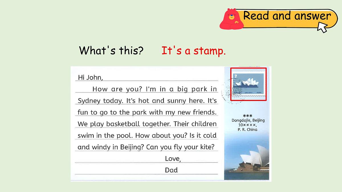 Unit 5 The Weather and us B Read and write(课件)2025-2026学年人教版四年级英语上册第5页