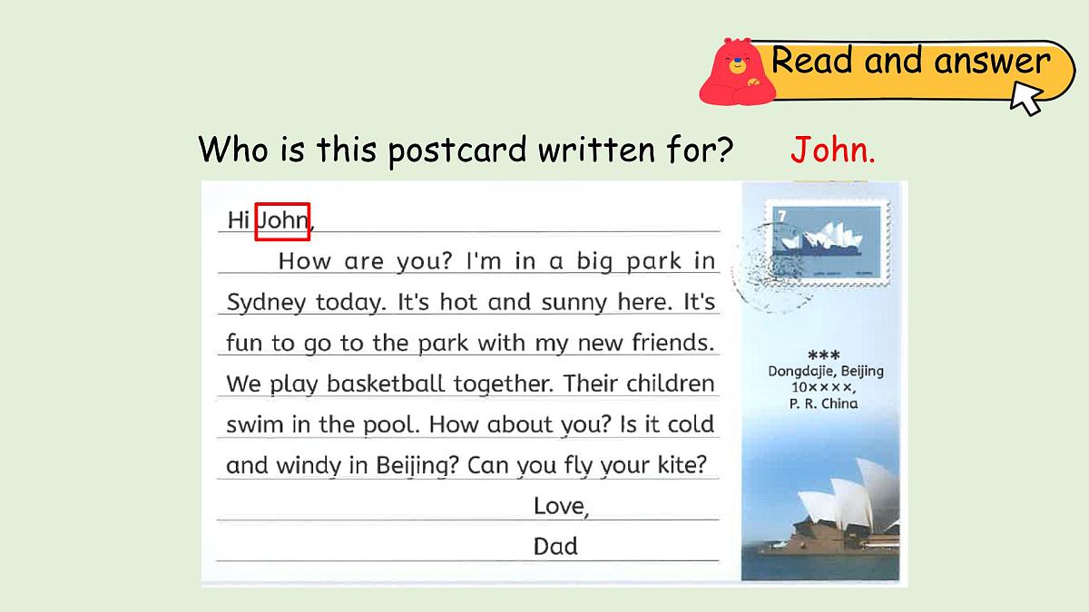Unit 5 The Weather and us B Read and write(课件)2025-2026学年人教版四年级英语上册第8页